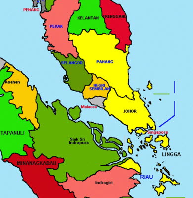 Peta Johor Lama