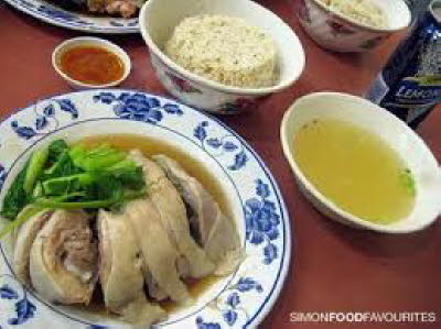hainan chicken rice