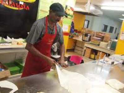 making of roti canai